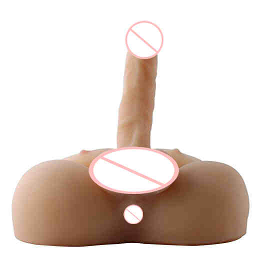Sexbay Customized Size Half-Body Penis Male Gay Sex Toy Penis Passion Toy Silicone Realistic Masturbator Adult Sex Dolls