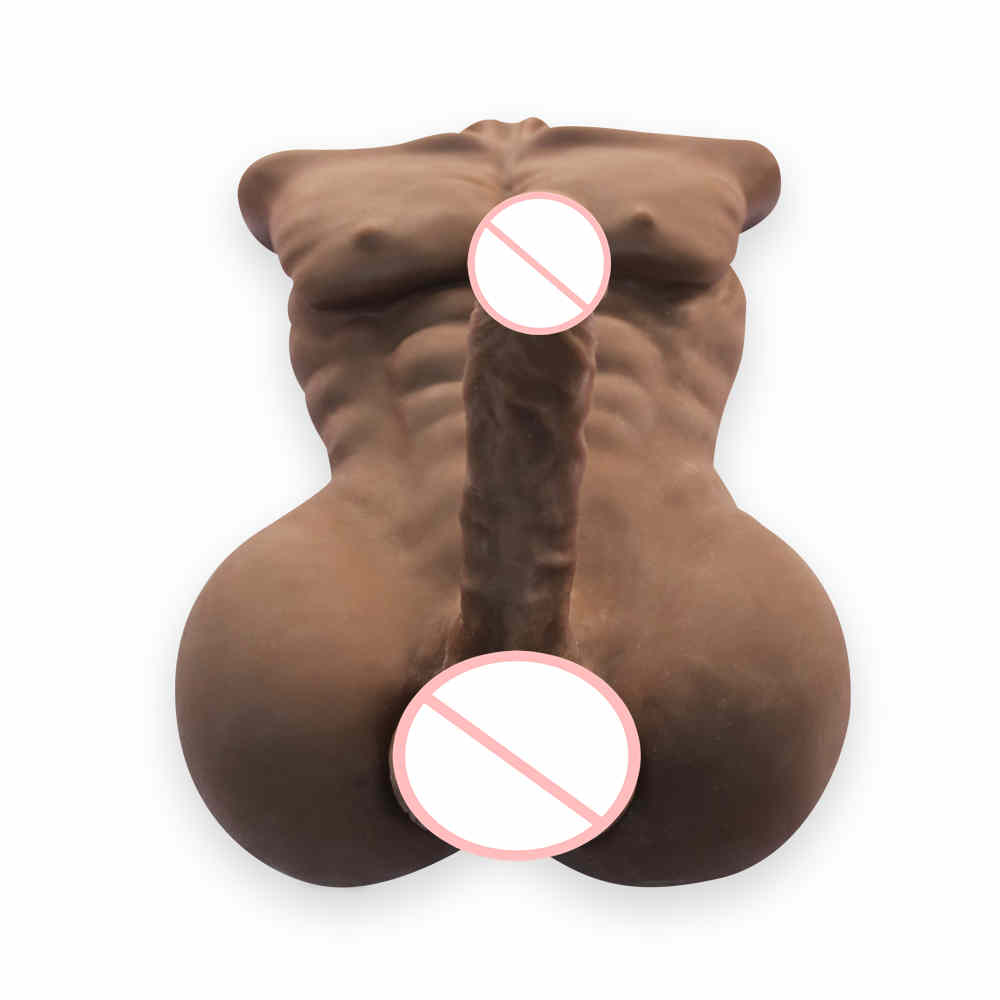 Sexbay Customized Size Half-Body Penis Male Gay Sex Toy Penis Passion Toy Silicone Realistic Masturbator Adult Sex Dolls