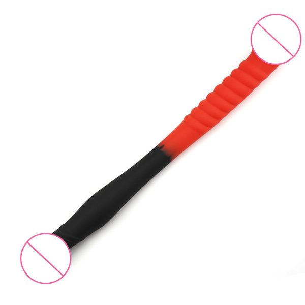 Realistic Double Head Dildo Silicone Penis Vaginal G-spot Stimulation Anal Play for Women Lesbian Couple - Image 2