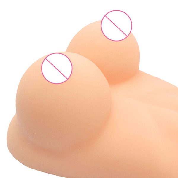 Sexbey Realistic Half Body Female Torso Silicon Sex Dolls Pussy Big Breast Male Man Masturbator Sex Dolls - Image 2