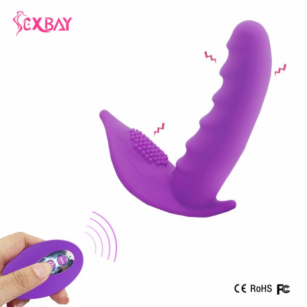 Wearable Vibrator Clitoris G-Spot Stimulator with Remote Control USB Rechargeable Vagina Massager for Women - Image 2