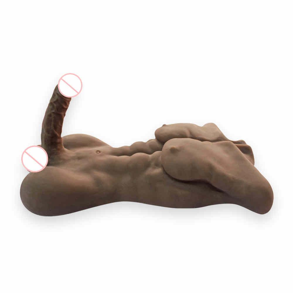 Sexbay Customized Size Half-Body Penis Male Gay Sex Toy Penis Passion Toy Silicone Realistic Masturbator Adult Sex Dolls