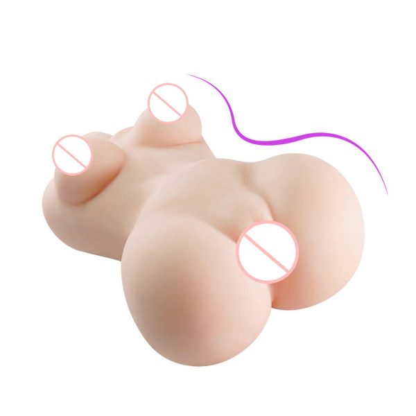 Sexbey OEM ODM Accept 5.3KG Big Breast Sexy Half Body Torso Vagina Anal 2 Holes Male Sex Dolls for Man Masturbation - Image 2