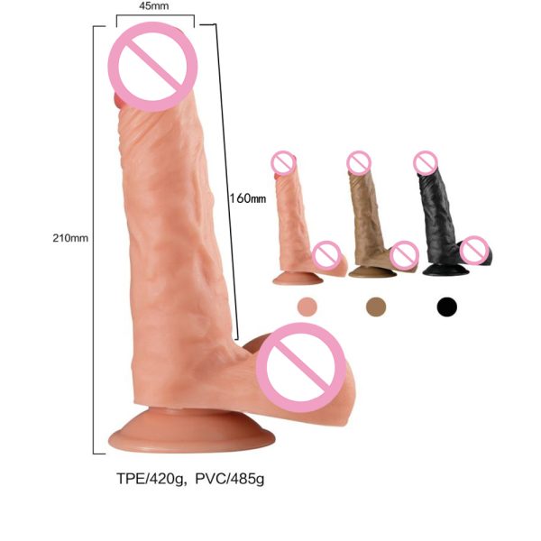 Lifelike Dildo With Suction Cup Artificial Penis Sex toys for Female Vagina Masturbator - Image 4