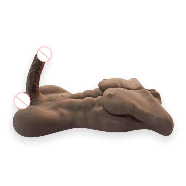 Sexbay Customized Size Half-Body Penis Male Gay Sex Toy Penis Passion Toy Silicone Realistic Masturbator Adult Sex Dolls - Image 5
