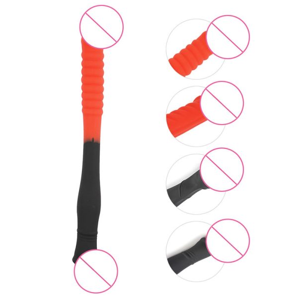 Realistic Double Head Dildo Silicone Penis Vaginal G-spot Stimulation Anal Play for Women Lesbian Couple - Image 4