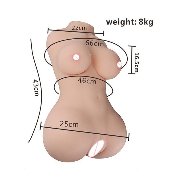 Sexbay Customized Color Size Realistic adults Torso Women Dolls Big Breast Ass Soft Masturbator Pussy Male Sex Dolls For Man - Image 3