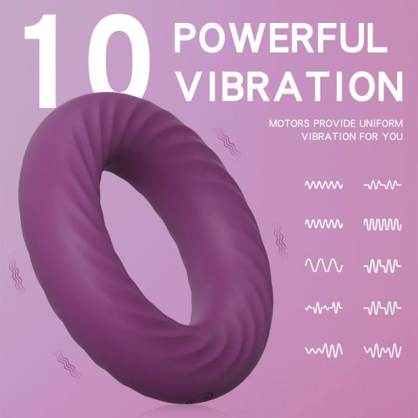 Sexbay Gay Toy Fully Encapsulated Pure Electric Locking Precision Ring For Man - Image 5