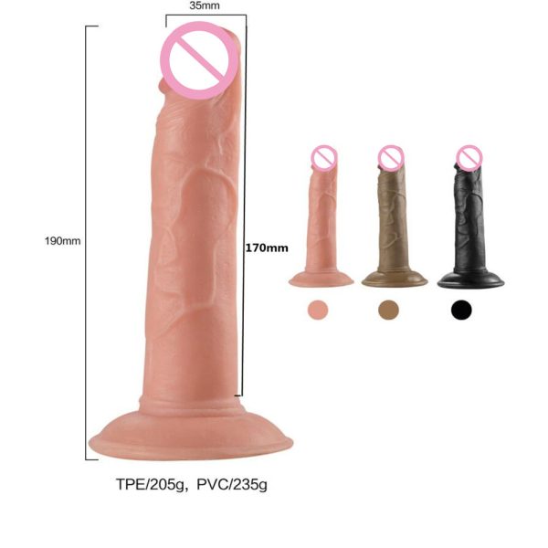 Realistic PVC Dildo With Suction Cup  Women Sex Toys for Female Vagina Masturbator - Image 5