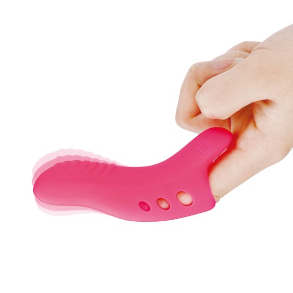 Sexbay OEM ODM Clitoris Massager Adult Silicone Finger Sleeve Vibration Sex Toys Stimulator G Spot Finger Vibrator For Women - Image 6