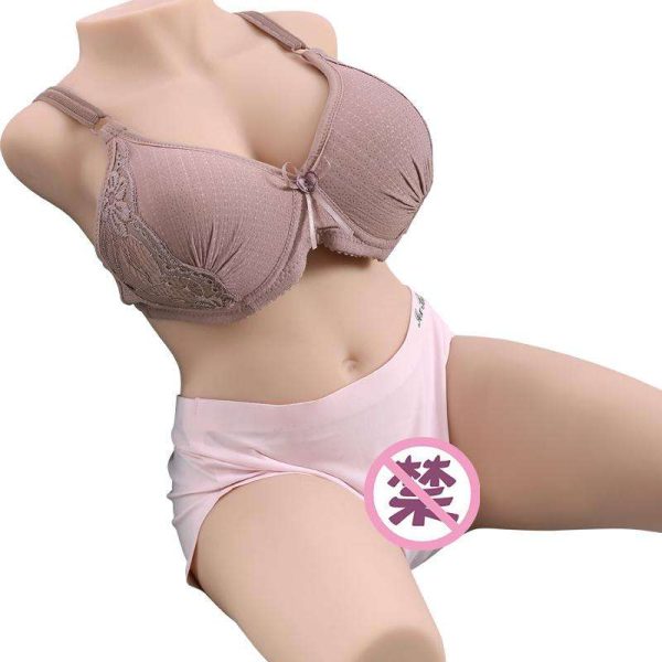 Sexbey Customized Weight Color 9KG Realistic Silicon Half Body Sex Toys Big Breast Torso Masturbator Sex Dolls For Men - Image 4