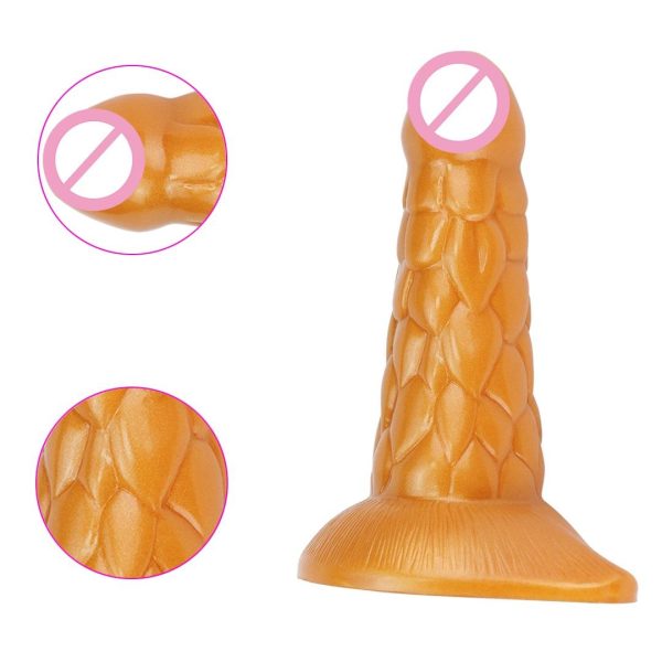 Strong Suction Cup Dildo Liquid Silicone Penis Sex Toys  for Women - Image 5